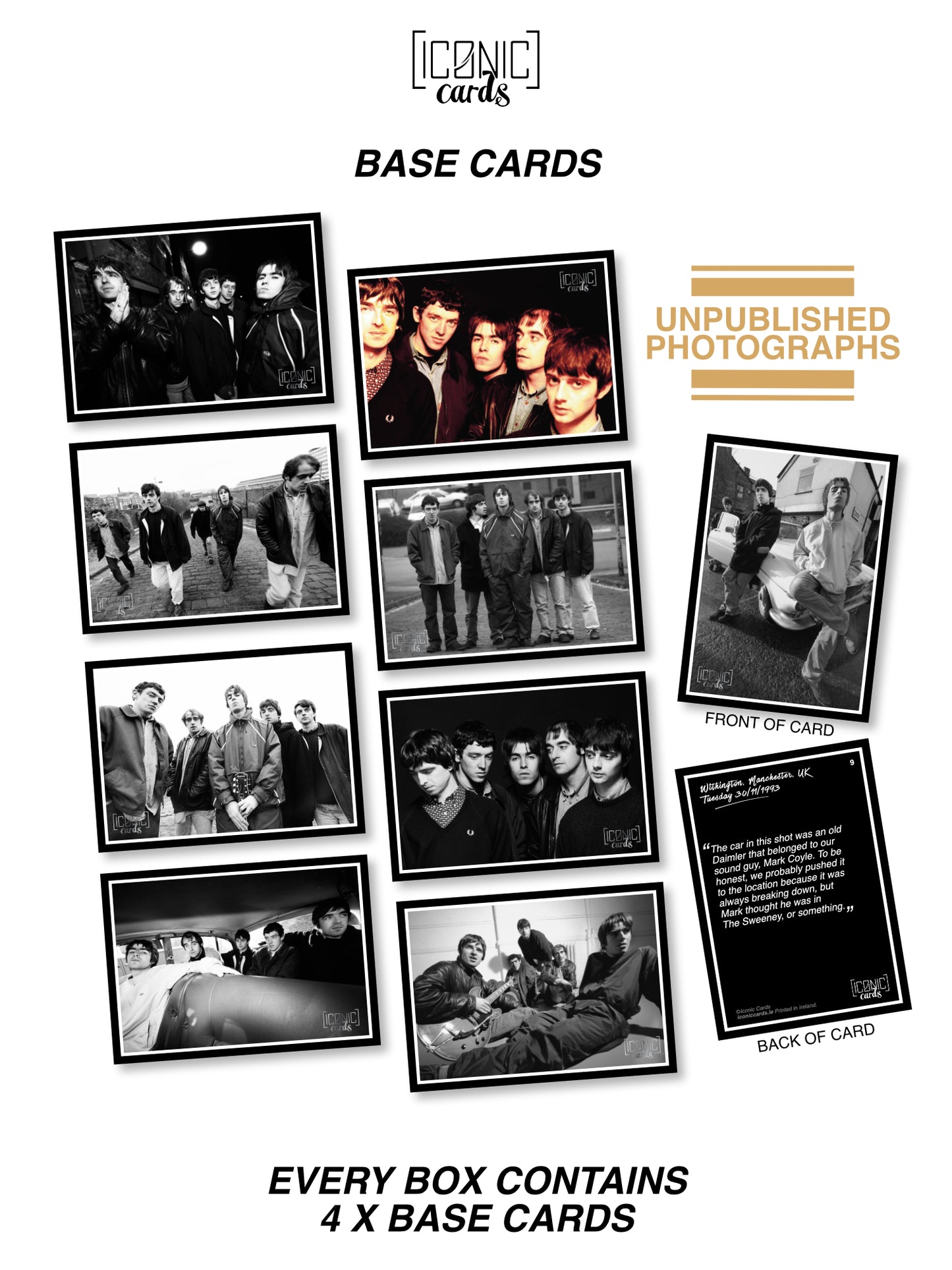 Oasis Trading Card Collection Box