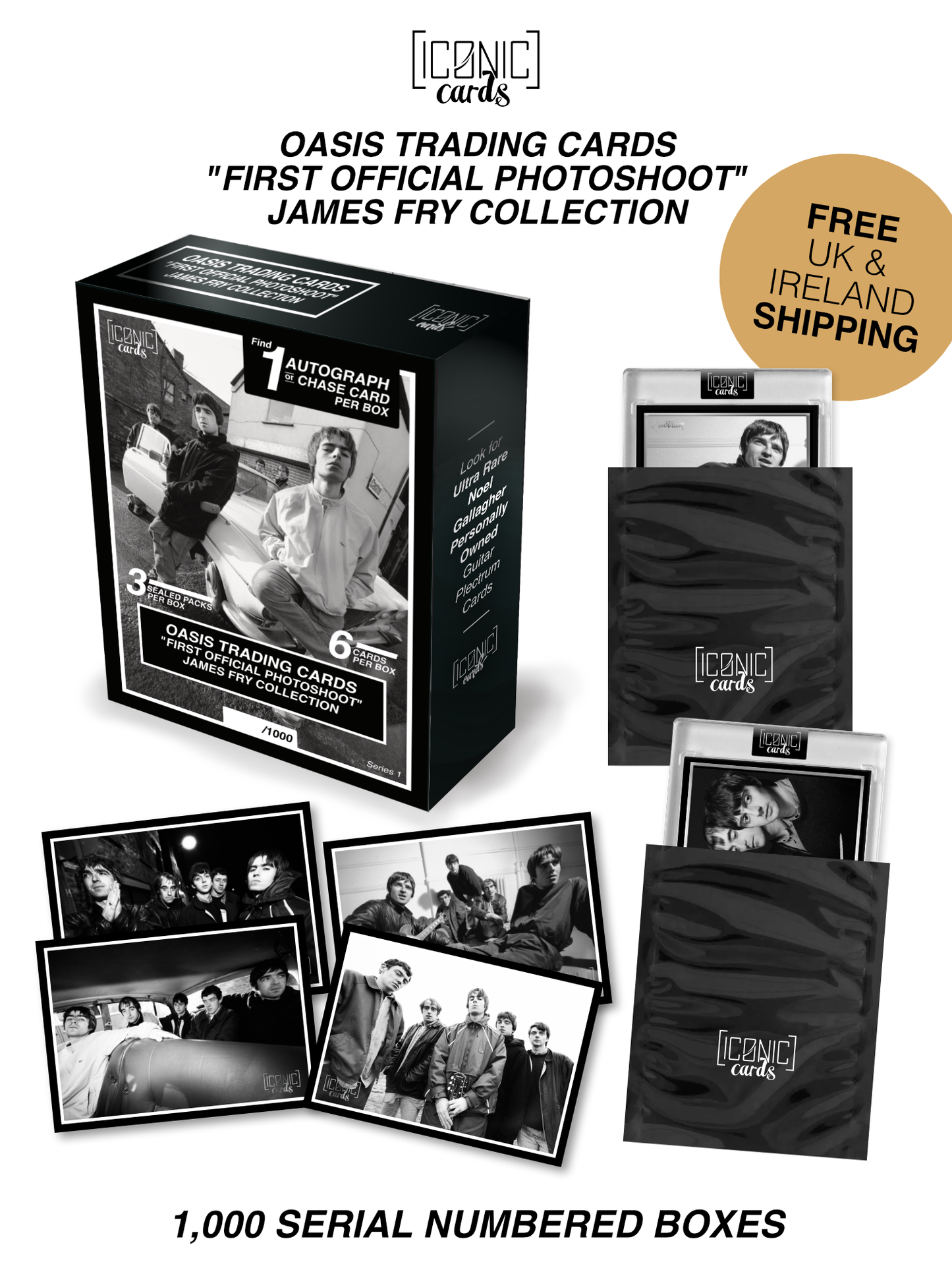 Oasis Trading Card Collection Box